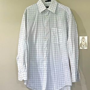 Mens Perry Ellis Portfolio Dress Shirt Medium